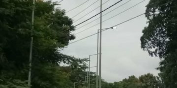 തെരുവുവിളക്കുകൾ പകലും പ്രകാശിക്കുന്നു