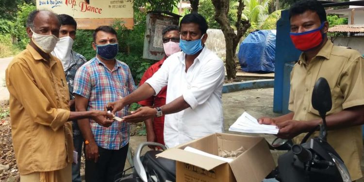 കോവിഡ് പ്രതിരോധ മരുന്ന് വിതരണം ചെയ്തു