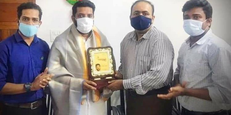 ഷാഫി പറമ്പിൽ MLA ക്ക് ജെ.സി.ഐ യുവപ്രതിഭാ പുരസ്കാരം…