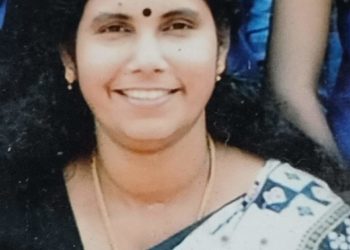അദ്ധ്യാപിക  വാഹനാപകടത്തിൽ മരണമടഞ്ഞു.