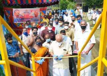 പൊൽപ്പുള്ളിയിലെ അണപ്പടം – വണ്ടിത്തോട് തടയണ ഉദ്‌ഘാടനം