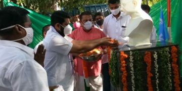 ലോകം കണ്ട  മതേതരവാദിയാണ് മഹാത്മ ഗാന്ധി:ഷാഫി പറമ്പിൽ