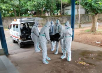 കൊറോണ ബാധിച്ച് മരിച്ച കരാകുർശ്ശി സ്വദേശിയുടെ മൃതദേഹം സംസ്ക്കരിച്ചു. 