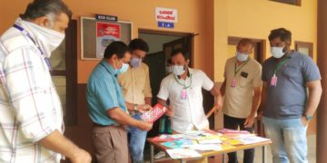 ആരോഗ്യപ്രവർത്തകർക്ക് ആദരമായികുട്ടികളുടെ ആശംസാ കാർഡുകൾ