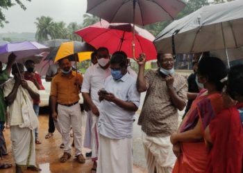 ശിരുവാണിയിൽകൽവെർട്ട് നിർമാണം അശാസ്ത്രീയം.ദേശീയ പാതയിലെ വെള്ളക്കെട്ട്കുടുംബങ്ങൾക്ക് ഭീഷണി