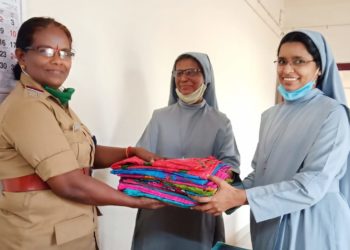 ജീസസ് ഫ്രട്ടേണിറ്റി  ജില്ലാ ജയിലിലെ വനിത അന്തേവാസികൾക്ക് പുതു വസ്ത്രം നൽകി