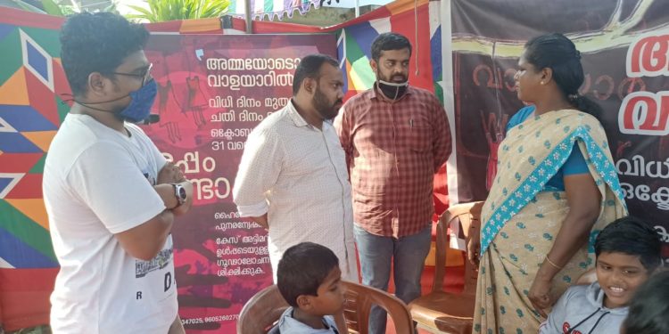 വാളയാർ: മാതാപിതാക്കളുടെ സത്യഗ്രഹ പന്തൽ ഫ്രറ്റേണിറ്റി നേതാക്കൾ സന്ദർശിച്ചു