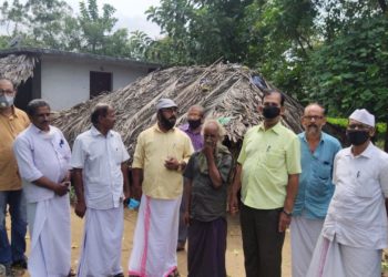 കേരള മദ്യനിരോധന സമിതി :ചെല്ലൻ കാട്ടിലുള്ള  വീടുകൾ സന്ദർശിച്ചപ്പോൾ