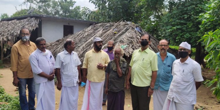 കേരള മദ്യനിരോധന സമിതി :ചെല്ലൻ കാട്ടിലുള്ള  വീടുകൾ സന്ദർശിച്ചപ്പോൾ