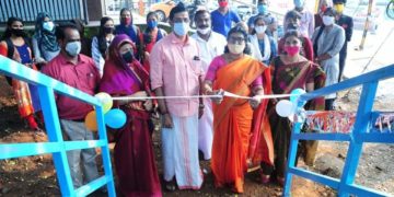 വിക്ടോറിയ കോളേജിന് സമീപം മേൽ നടപ്പാത ഉദ്ഘാടനം ചെയ്തു