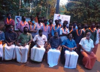 മുണ്ടൂരിൽ 25 കുടുംബങ്ങൾ ബിജെപിയിൽ ചേർന്നു