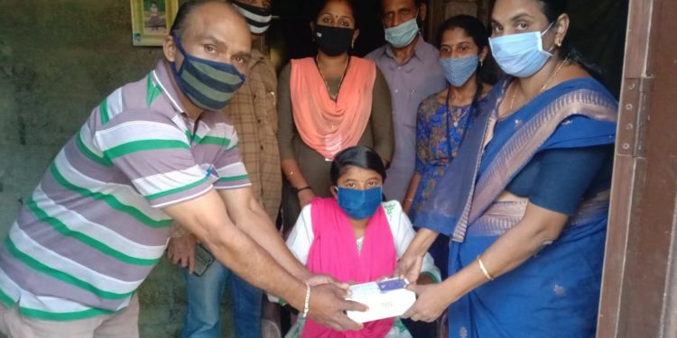 ഓപ്പറേഷനെ തുടര്‍ന്ന്കാലുകൾ തളര്‍ന്ന    വിദ്യാര്‍ത്ഥിനിക്ക് സഹായവുമായി  സമഗ്രവെല്‍നസ് എജ്യുക്കേഷന്‍ സൊസൈറ്റി