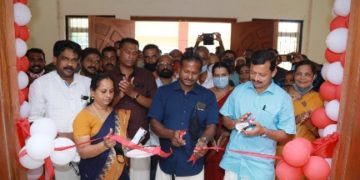 പുതുശ്ശേരി പഞ്ചായത്ത് കല്യാണ മണ്ഡപം ഉദ്ഘാടനം ചെയ്തു