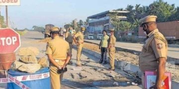 വടക്കഞ്ചേരിഫ്ളൈ​ഓ​വ​ർ ജംഗ്ഷൻ അപകടം മുനമ്പ്