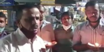 കൽപ്പാത്തിയിൽ പ്രതിഷേധ ജ്വാല നടത്തി