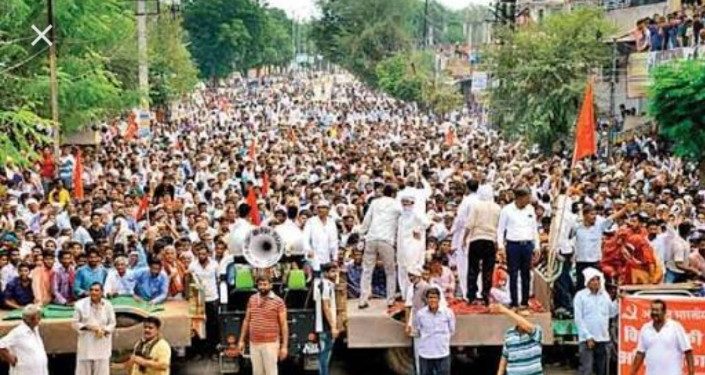 കർഷകർ ഡൽഹിയിൽ നടത്തുന്ന സമരത്തിന് സമര ഐക്യം   പ്രഖ്യാപിച്ചുപ്രഖ്യാപിച്ച് സമരം