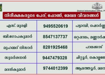 സ്ഥാനാര്‍ത്ഥികളുടെ തിരഞ്ഞെടുപ്പ് ചെലവ്: നിരീക്ഷകരെ നിയമിച്ചു
