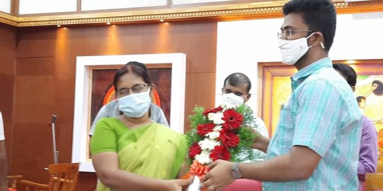 കെ. ബിനുമോൾ പാലക്കാട് ജില്ലാ പഞ്ചായത്ത് പ്രസിഡന്റ്