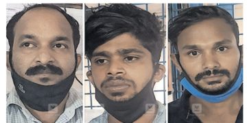 മുക്കുപണ്ടം  തട്ടിപ്പ്; 3 പേർ പിടിയിൽ ﻿