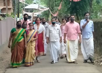 സ്ഥാനാർത്ഥികളുടെ പ്രചരണ ബോർഡുകൾ നശിപ്പിച്ചു.