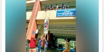 സി​വി​ൽ സ്​​റ്റേ​ഷ​നി​ൽ ഡി​ഫ​ൻ​സ് വ​ള​ൻ​റി​യ​ർ​മാ​രു​ടെ ‘ര​ക്ഷാ​പ്ര​വ​ർ​ത്ത​നം