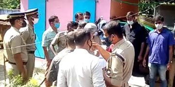 കൊലപാതകം പ്രതികളുമായി പോലീസ് തെളിവെടുപ്പ് നടത്തി
