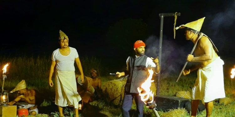 ഡൽഹിയിലെ കർഷകസമരത്തിന്രു ഐക്യദാർഢ്യവുമായി ഒരു കർഷകനാടകം ‘