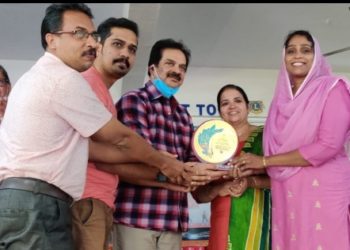 മികച്ച കോവിഡ്‌ പ്രതിരോധ പ്രവർത്തനങ്ങൾക്ക്ജെ സി ഐ  പുരസ്കാരം