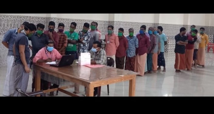 രക്ത പരിശോധന ക്യാമ്പ് നടത്തി.