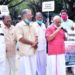 കർഷക സമരത്തോടു് ഐക്യദാർഡ്യം : പ്രതിഷേധ   പ്രകടനം നടത്തി