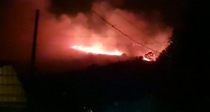 കാട്ടുതീ തടയുക അനങ്ങൻ മല സംരക്ഷിക്കുക..