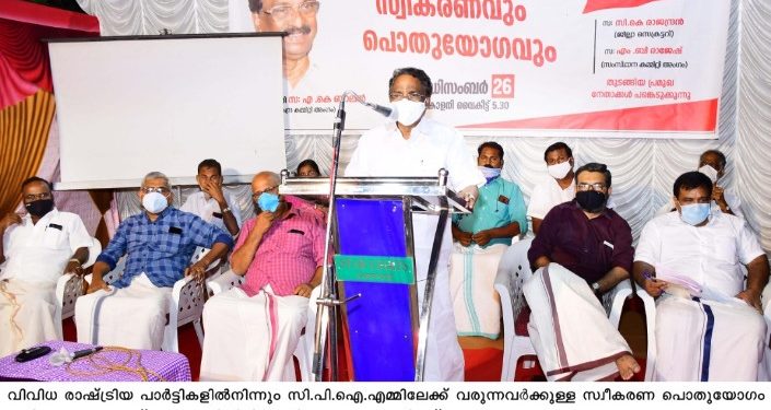 ലീഗ്‌ അക്രമത്തിന്‌ ആർഎസ്‌എസ്‌ സഹായം: എ കെ ബാലൻ ﻿