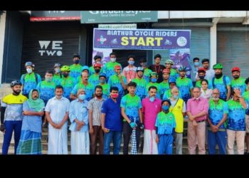 ആലത്തൂർ സൈക്കിൾ റൈഡേഴ്സ് ക്ലബ്ബിന്റെ പുതിയ ജേഴ്സി പ്രകാശനം ചെയ്തു