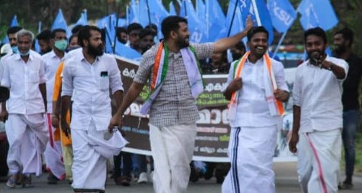 കെ.എസ്.യു ലോങ്ങ് മാർച്ച് നടത്തി