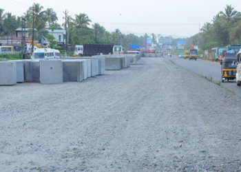 വ​ട​ക്ക​ഞ്ചേ​രി – മ​ണ്ണു​ത്തി പാത നിർമ്മാണo വീണ്ടും തുടങ്ങി