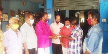 വൃക്ക മാറ്റിവെക്കാൻ ധനസഹായം നൽകി.