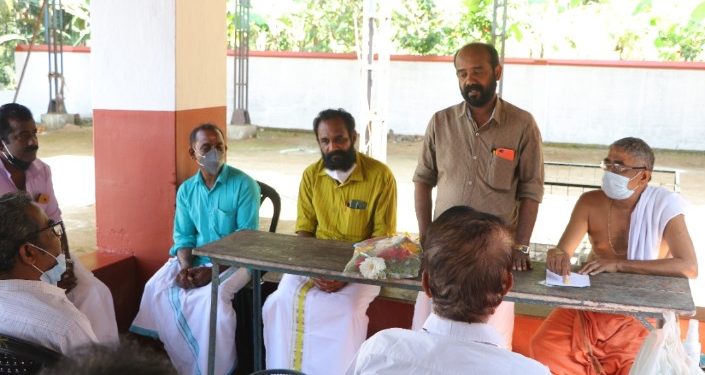 കരിമ്പ ഗ്രാമപഞ്ചായത്ത് പ്രസിഡന്റിന്സ്വീ കരണം നൽകി