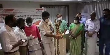നവീകരിച്ച പ്രസ് ക്ലബ് കെട്ടിടത്തിന്റെ ഉദ്ഘാടനം കേന്ദ്രമന്ത്രി വി.മുരളീധരൻ നിർവഹിച്ചു.