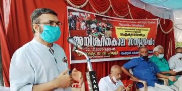 ട്രമ്പും മോദിയും ഒരേ തൂവൽ പക്ഷികളാണെന്ന് MB രാജേഷ് ‘