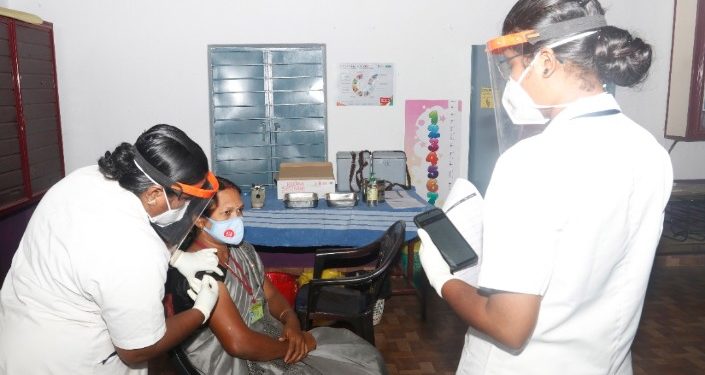 കോവിഡ് വാക്സിനേഷന്‍; മൂന്ന് കേന്ദ്രങ്ങളില്‍ ഡ്രൈ റണ്‍ നടന്നു