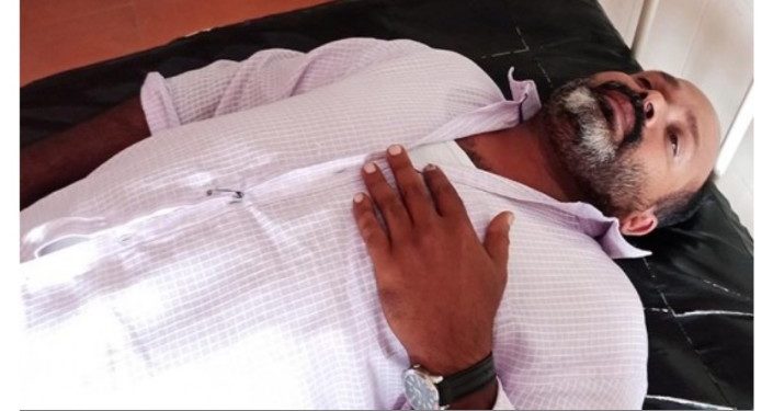 വാണിയംകുളത്ത്‌ പ്രാർഥനക്കെത്തിയ പാസ്റ്ററെ ആര്‍എസ്എസ് സംഘം ആക്രമിച്ചു;