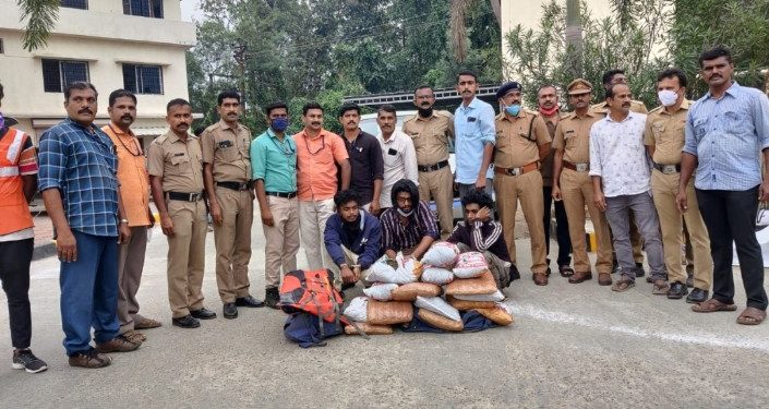 വാളയാറിൽ വീണ്ടും എക്‌സൈസിന്റെ – വൻ ലഹരി മരുന്നു വേട്ട