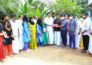 സാന്ത്വനത്തിന് ഞങ്ങളുണ്ട് കൂടെ” ; കാരുണ്യ സ്പർശവുമായി വിദ്യാർത്ഥികൾ