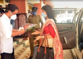 മൃണ്‍മയി ജോഷി ശശാങ്ക്  ജില്ലാ കലക്ടറായി ചുമതലയേറ്റു