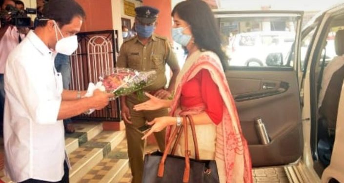 മൃണ്മയി ജോഷി ശശാങ്ക് ജില്ലാ കലക്ടറായി ചുമതലയേറ്റു