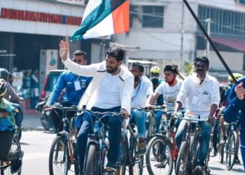 കർഷകന് ഐക്യദാർഢ്യം :സൈക്കിൾ റാലി