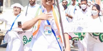 ഹം ചലേ പദയാത്ര കുളപ്പുള്ളിയിൽ