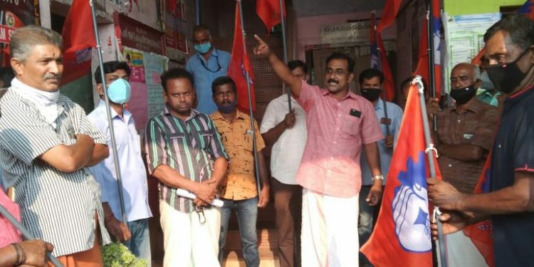 സ്വിഫ്റ്റ് രൂപീകരണം: എംപ്ലോയീസ് സംഘ് പ്രതിഷേധിച്ചു.