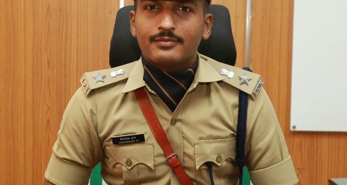 ജില്ലാ പോലീസ് മേധാവിയായി ആർ. വിശ്വനാഥ്  ചുമതലയേറ്റു.