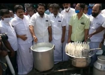 ക്ഷീര സംഘങ്ങൾക്കുള്ള പാൽ സംഭരണത്തിൻ്റെ ക്വാട്ടസമ്പ്രദായംനിർത്തലാക്കും ‘.ഷാഫി പറമ്പിൽ